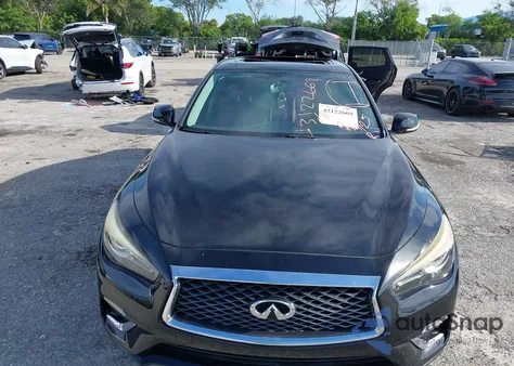 2018 Infiniti Q50 3.0T Luxe from USA, damaged, VIN JN1EV7AP2JM359200